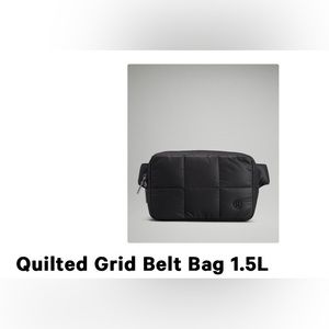 Lululemon Quilted Belt Bag